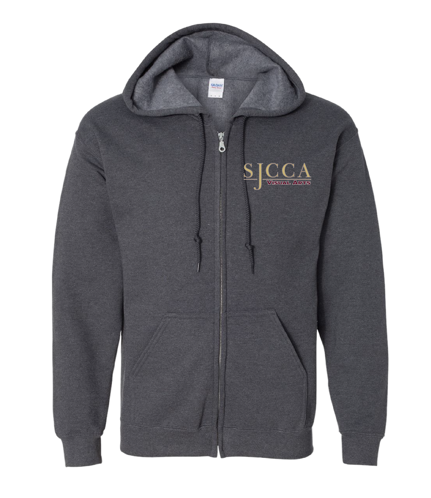 SJCCA Visual Arts Logo - Zip-Up Hoodie