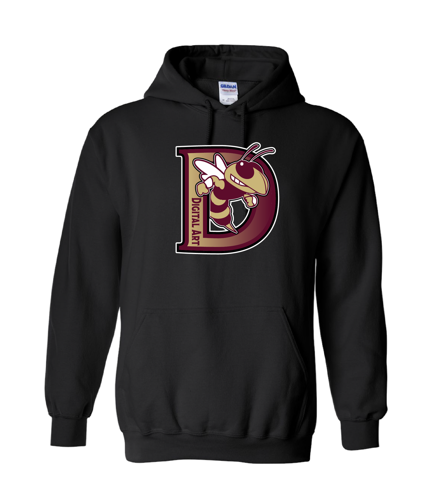 Digital Art Logo - Hoodie