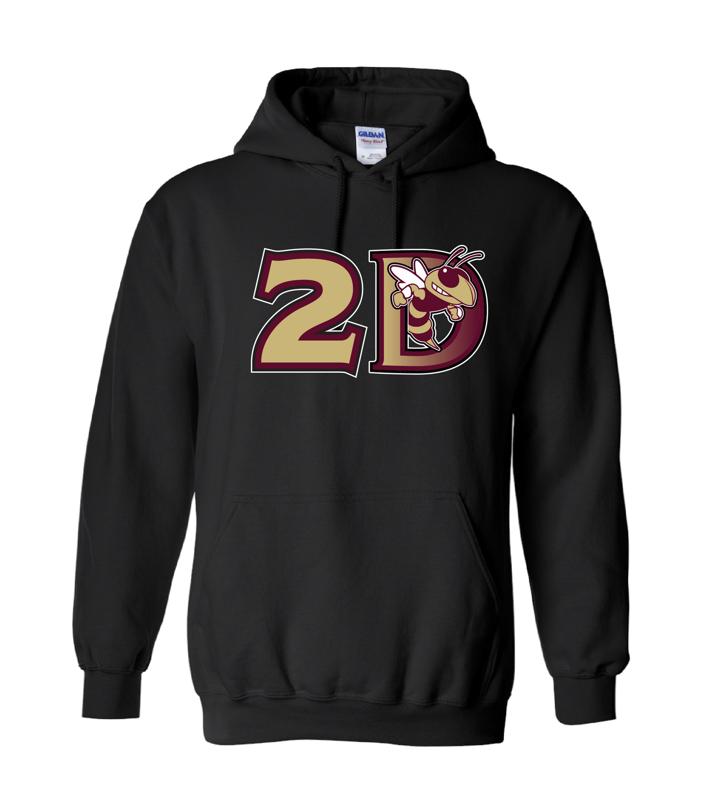 2D Art Logo - Hoodie
