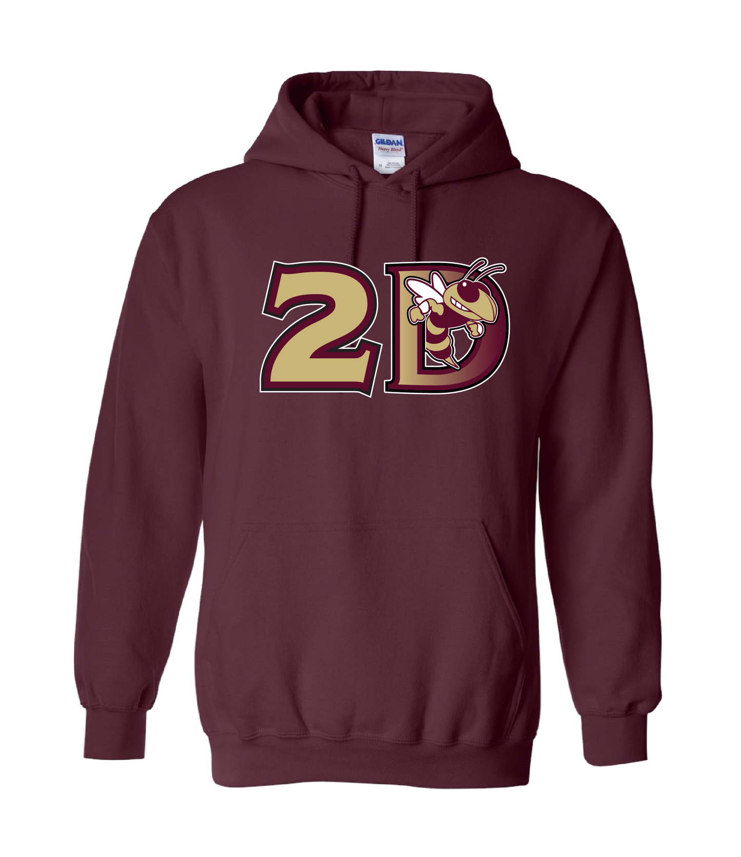 2D Art Logo - Hoodie