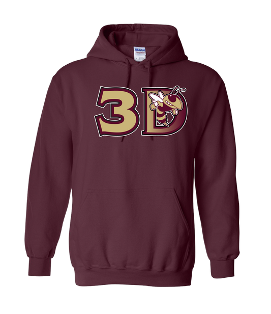 3D Art Logo - Hoodie